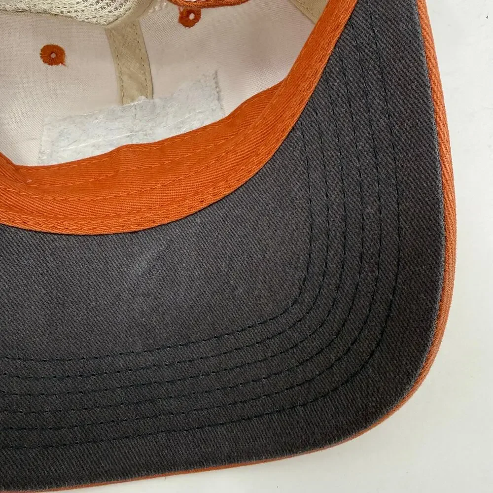 Howler Brothers Hat Men's Electric Standard Adjustable Snapback Orange Mesh